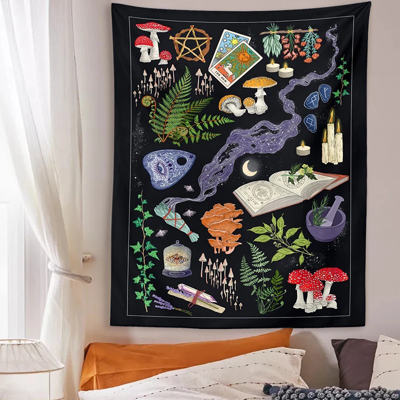 Home Decor Hippie - Ảo Giác Nấm Cấp Bói Toán