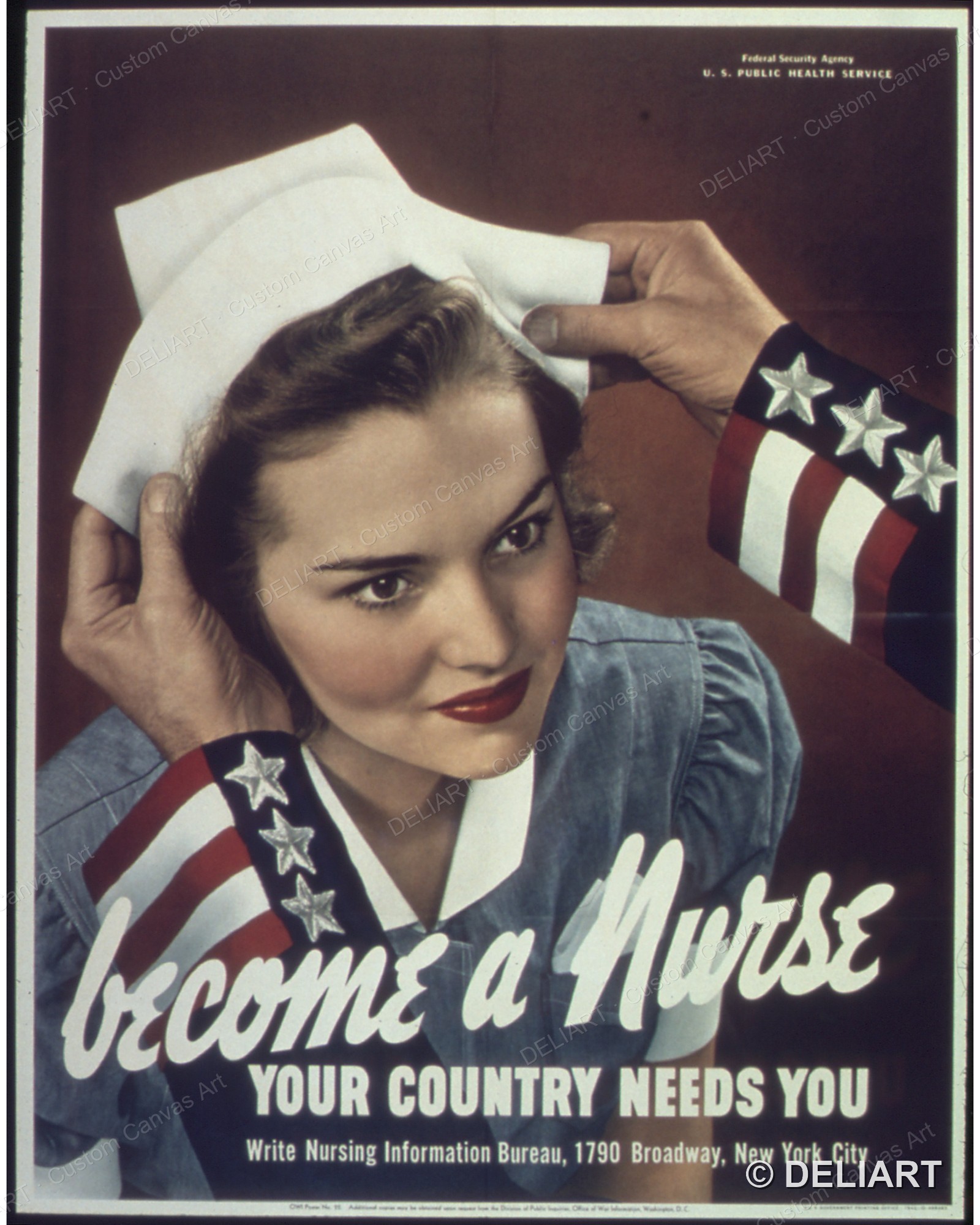 Home Decor Retro - Become a nurse - Your country