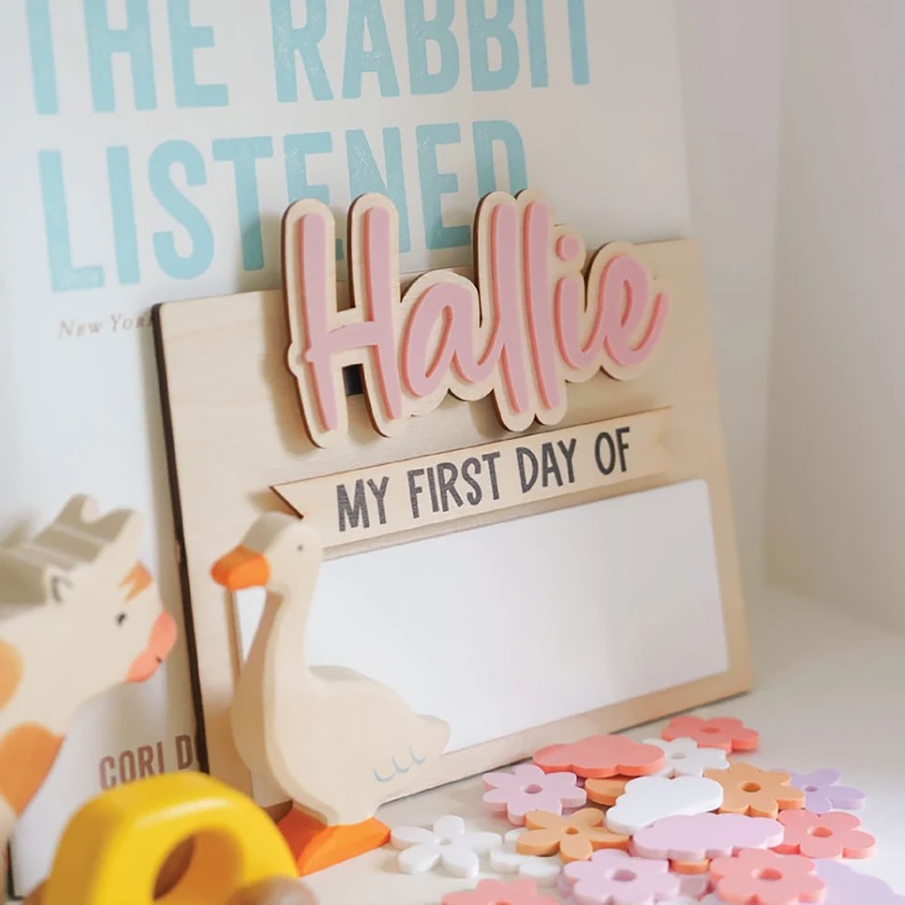 Home Decor Diy - 1Pc Custom First and Last Day