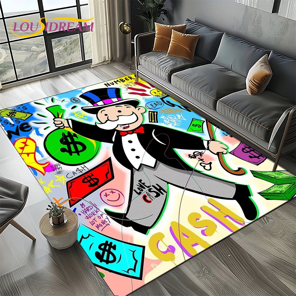 Home Decor Online Free - 3D Rich Man Game Monopoly Dollar