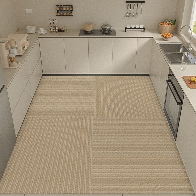 Home Decor Online Free - Kitchen Carpet Waterproof and Oil-proof Wash-free