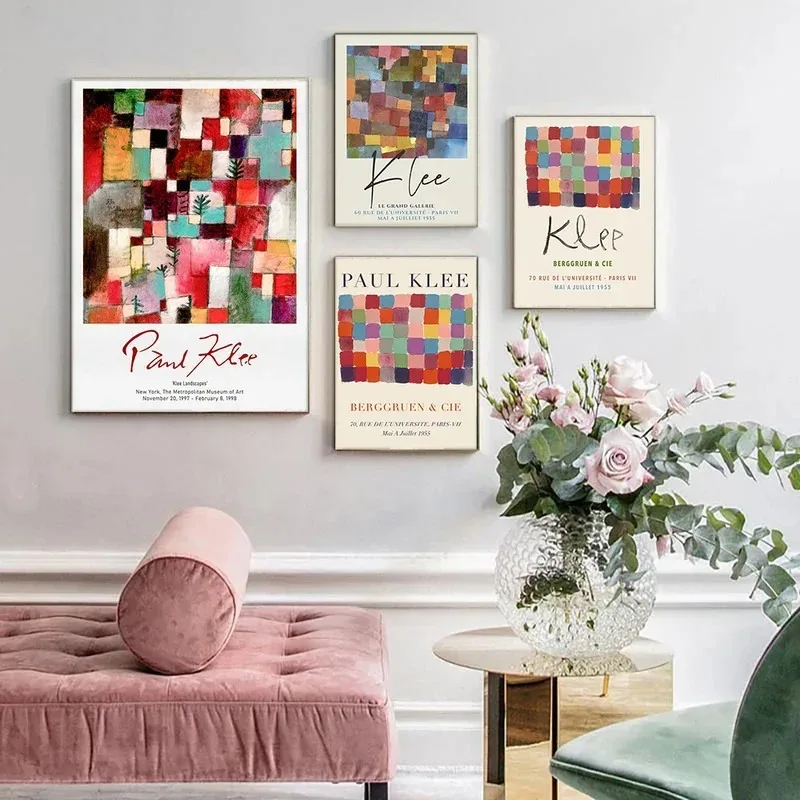 Home Decor Exhibition - Paul Klee Exhibition Styles Wall Art