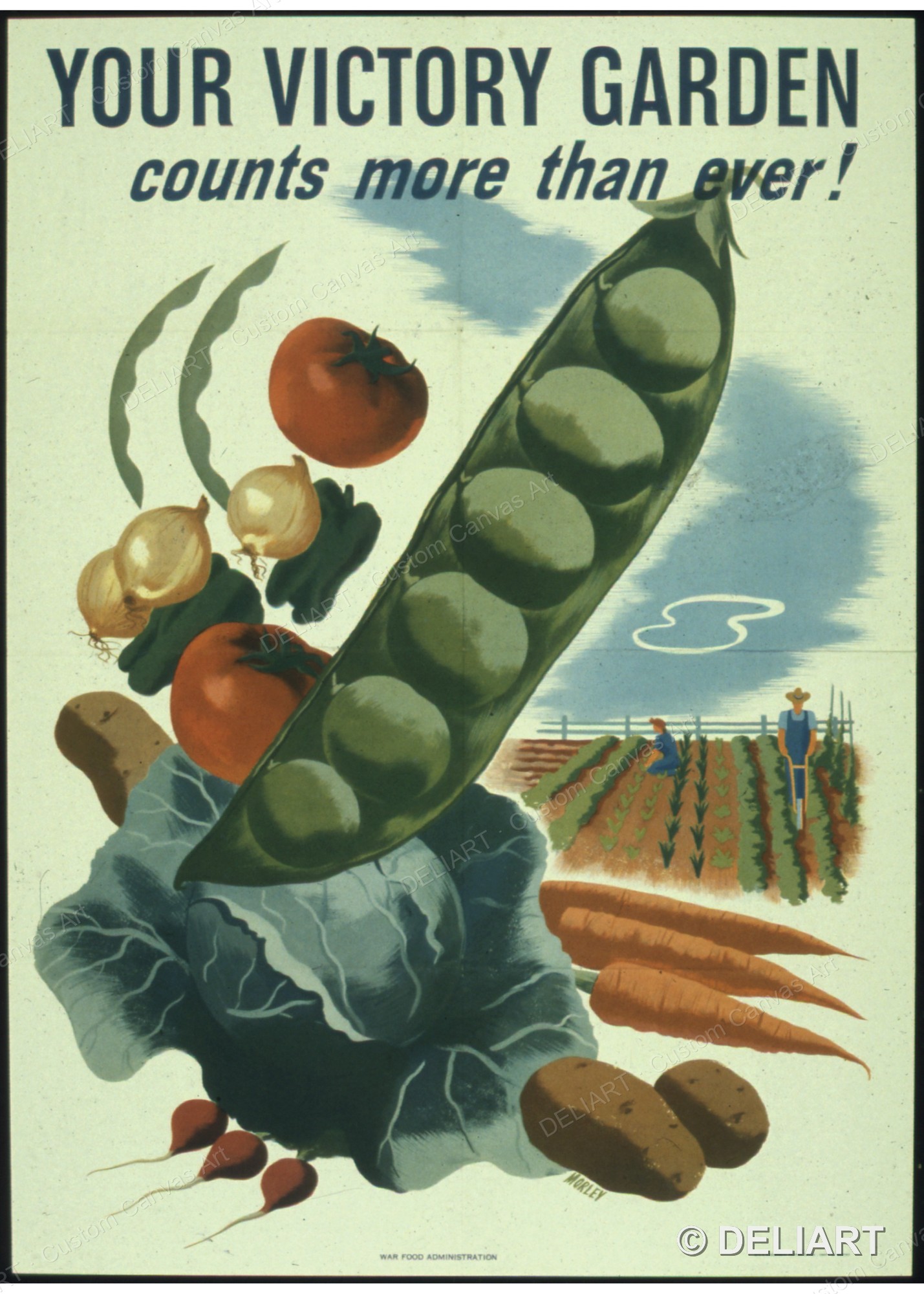 Home Decor Retro - YOUR VICTORY GARDEN COUNTS MORE THAN