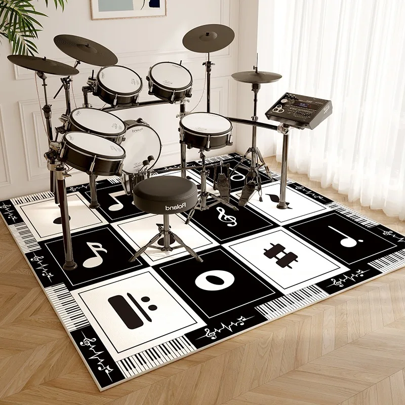 Home Decor Online Free - Drum Rug Soundproof Non-slip Floor Mat