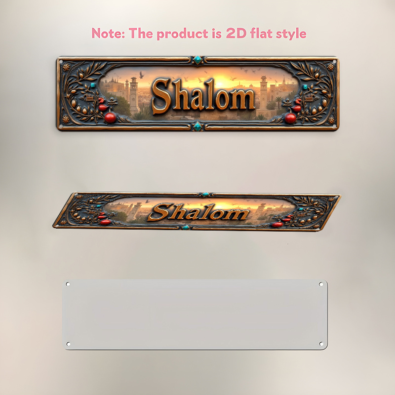 CIFBUY Vintage Shalom Hebrew A - đánh giá và giá Home Decor Vintage