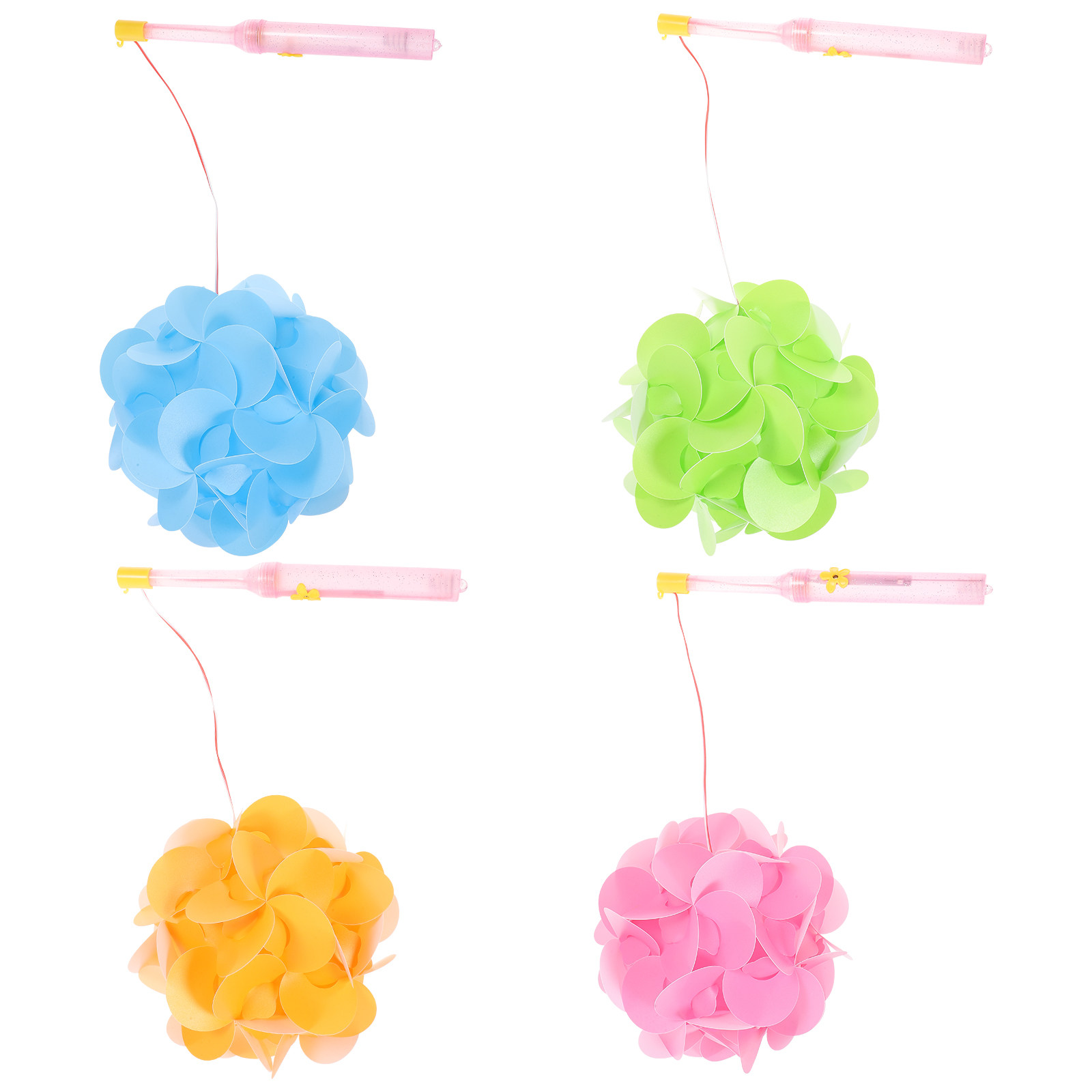 4Sets Paper Flower Lantern DIY - đánh giá và giá Home Decor Diy