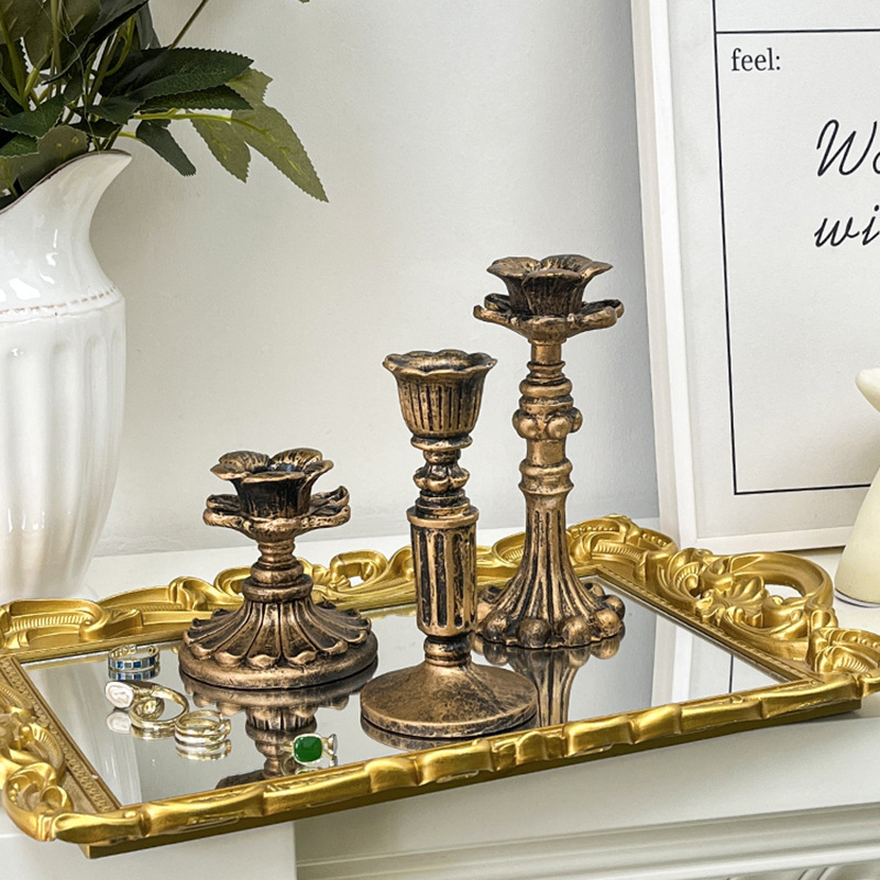Vintage Bronze Candlestick Fig - đánh giá và giá Home Decor Vintage