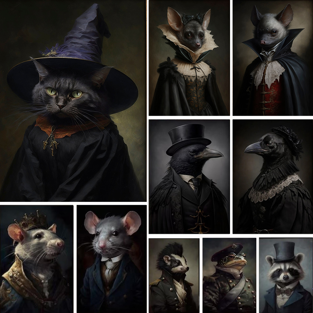 (No frame)Dark Academia Art An - đánh giá và giá Home Decor Gothic