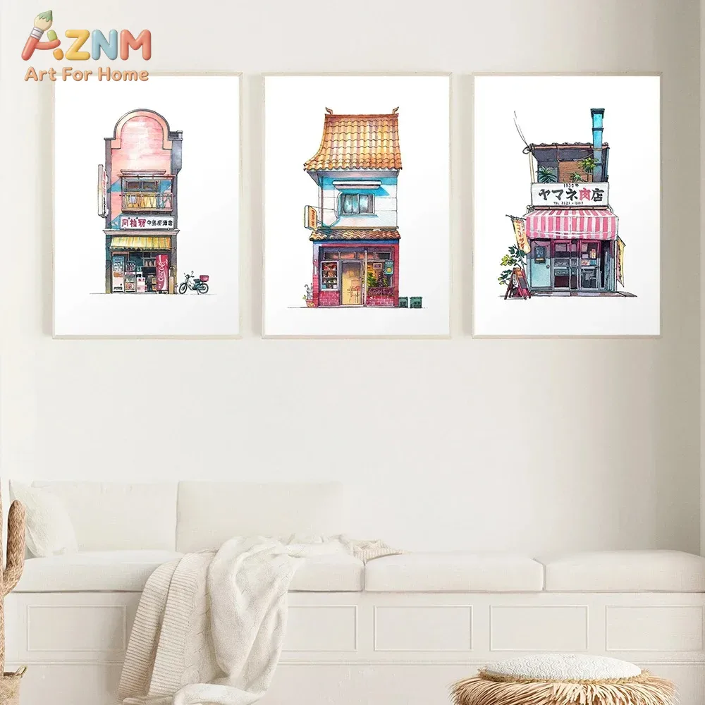 AZNM Japanese Storefront Water - đánh giá và giá Home Decor Tokyo