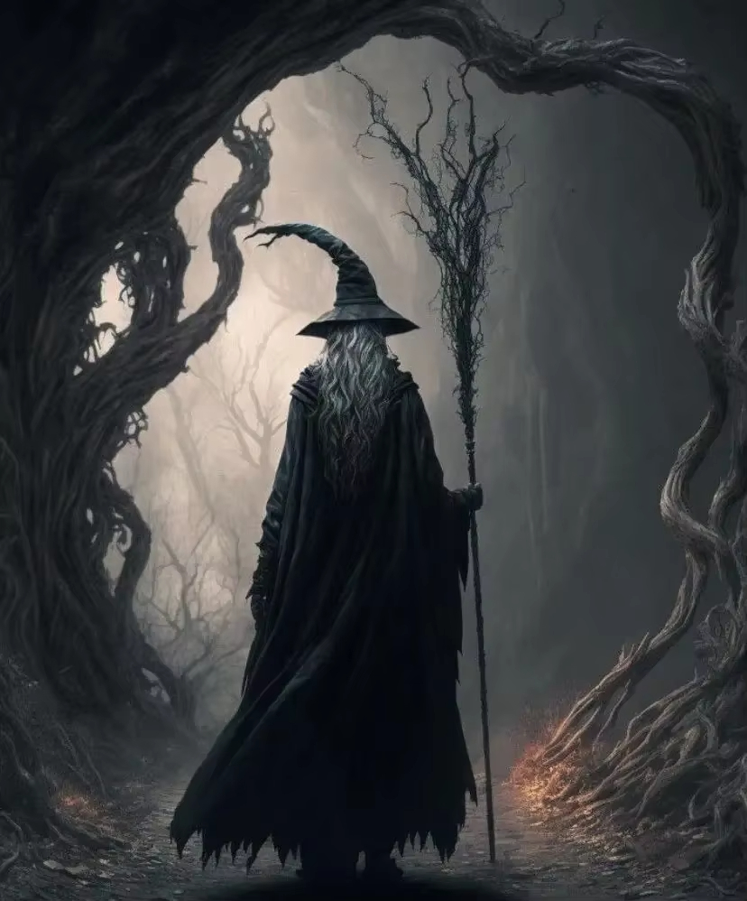 Dark Academia Art The Witch De - đánh giá và giá Home Decor Gothic