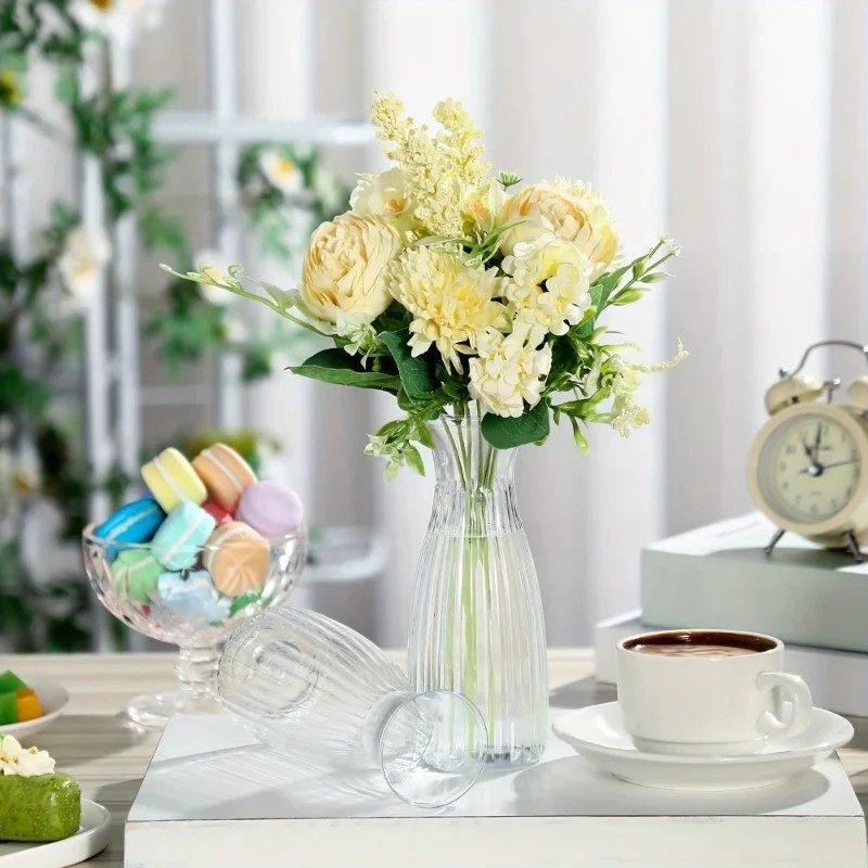 diy floral arranging vases set - đánh giá và giá Home Decor Vase With Flowers