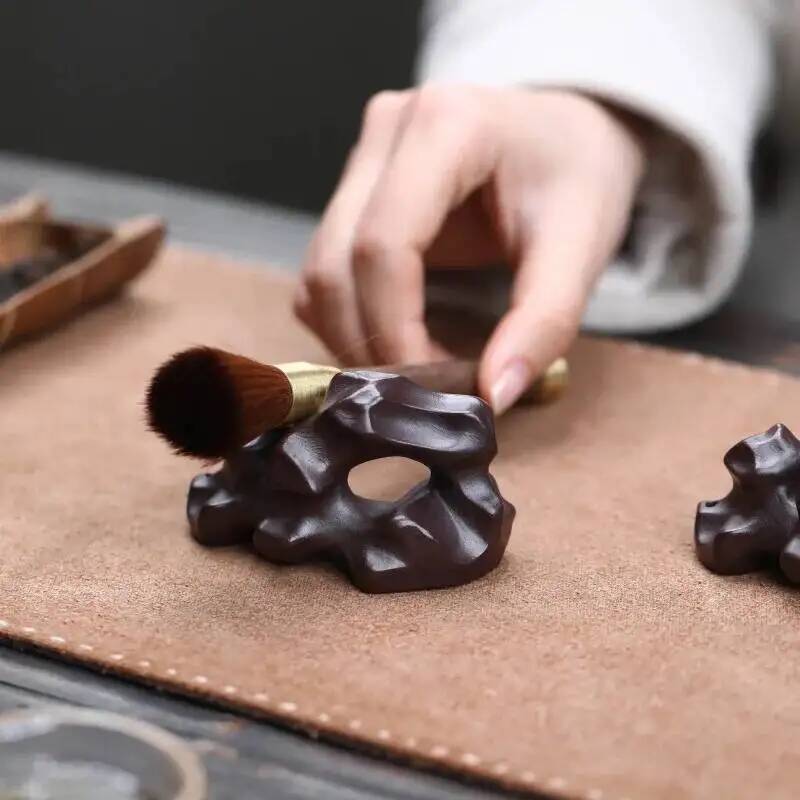 Yixing Zisha Tea Pet Taihu Sto - đánh giá và giá Incense Stick Holder