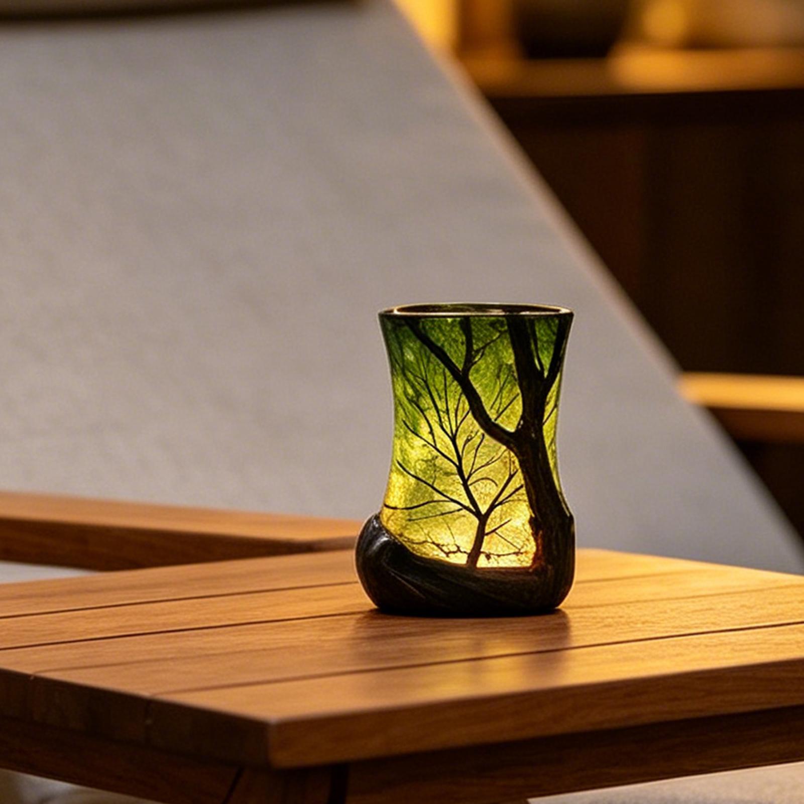 Bedside Table Lamp Forest Nigh - đánh giá và giá Home Decor Pinterest