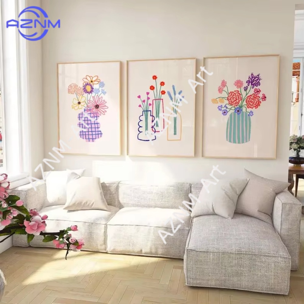 1/3pcs Abstract Flower Vase Pa - đánh giá và giá Home Decor Vase With Flowers