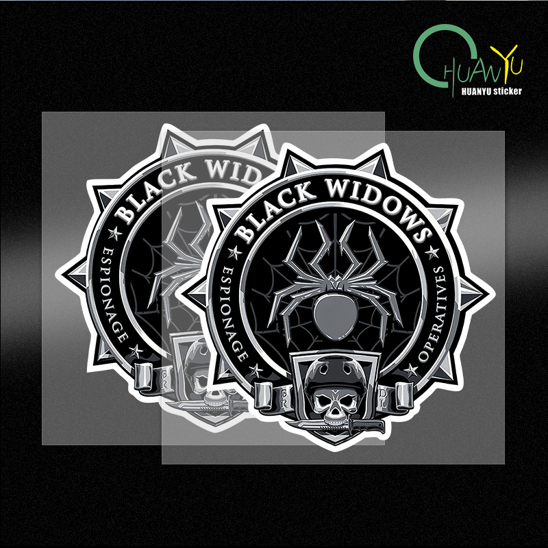 Black Widows Wallstickers Skul - đánh giá và giá Home Decor Center