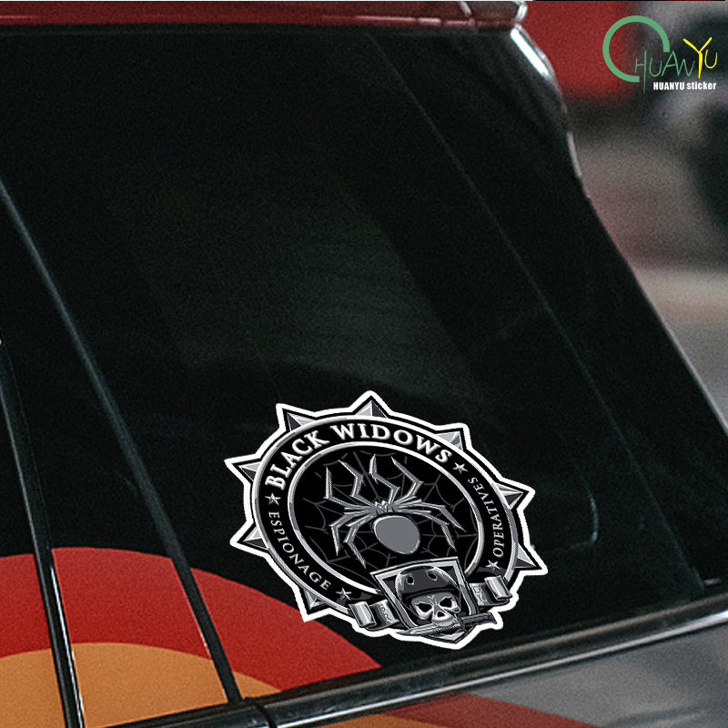 Black Widows Wallstickers Skul - đánh giá và giá Home Decor Center