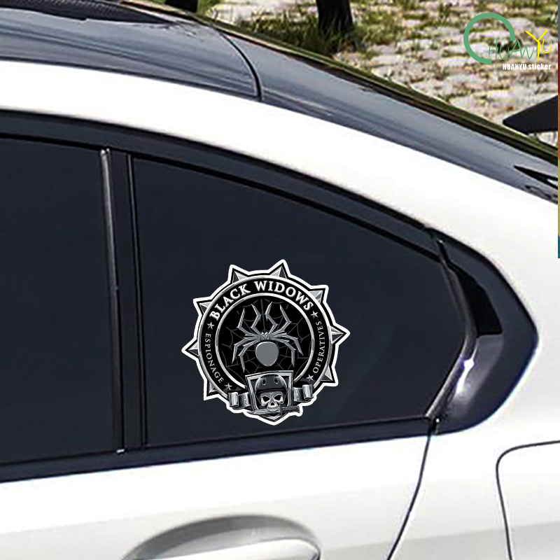 Black Widows Wallstickers Skul - đánh giá và giá Home Decor Center