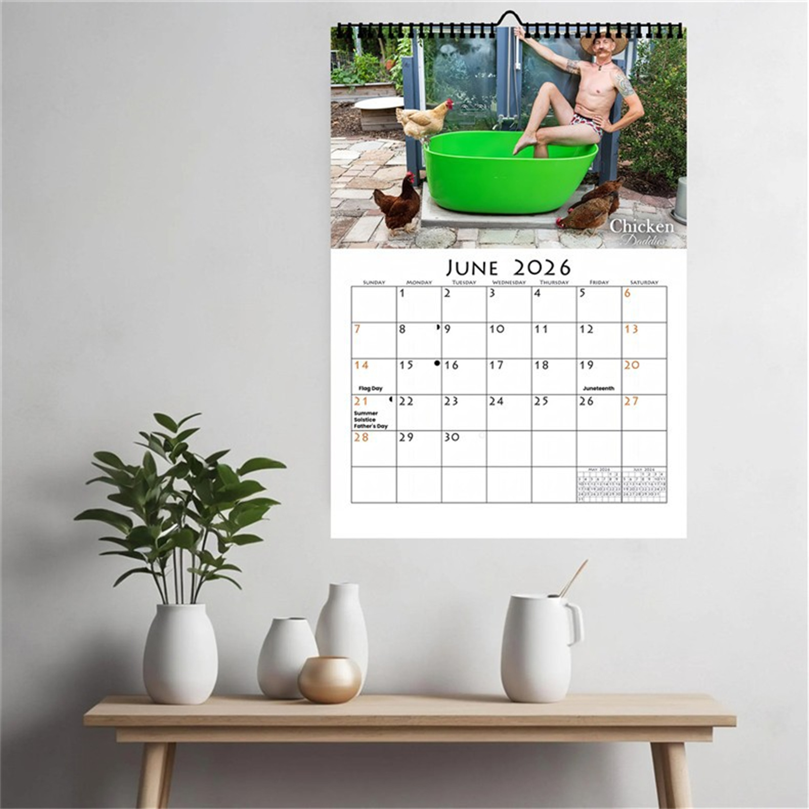 2026 Funny Chicken Daddy Wall  - đánh giá và giá Home Decor Com