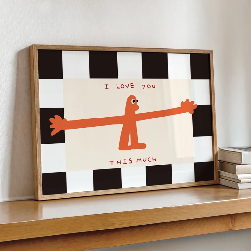 I Love You This Much Quote Wal - đánh giá và giá Home Decor Quotes