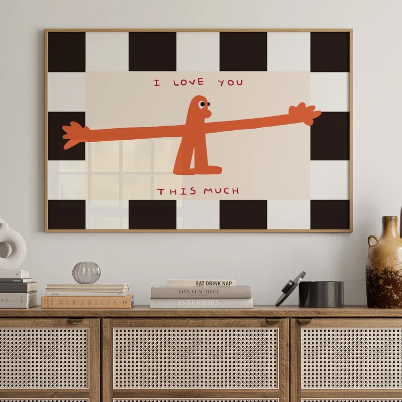 I Love You This Much Quote Wal - đánh giá và giá Home Decor Quotes