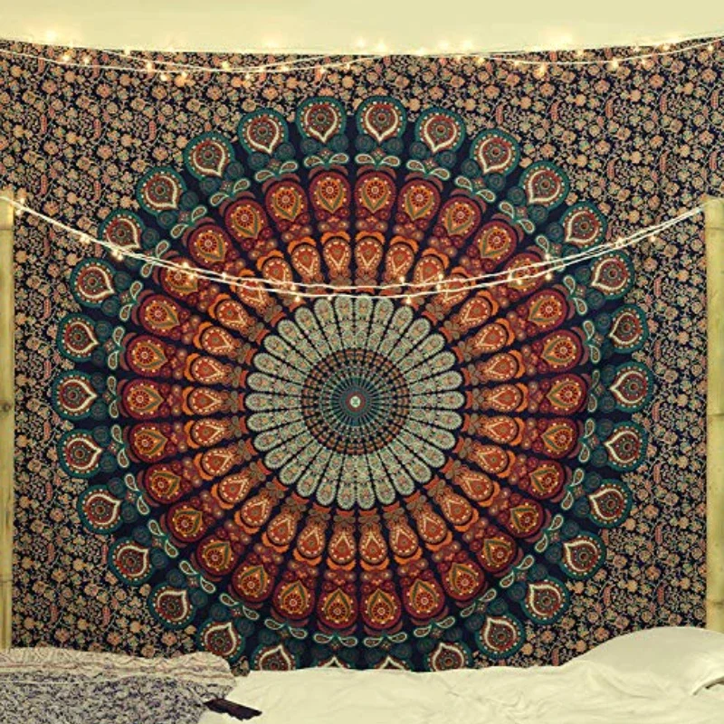 Hippie Mandala Tapestrys India - đánh giá và giá Home Decor Hippie