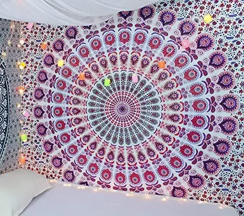 Hippie Mandala Tapestrys India - đánh giá và giá Home Decor Hippie