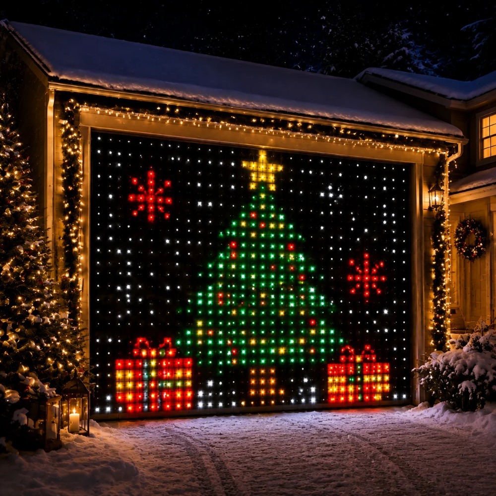 LED Pixel Curtain Lights Bluet - đánh giá và giá Home Decor Diy