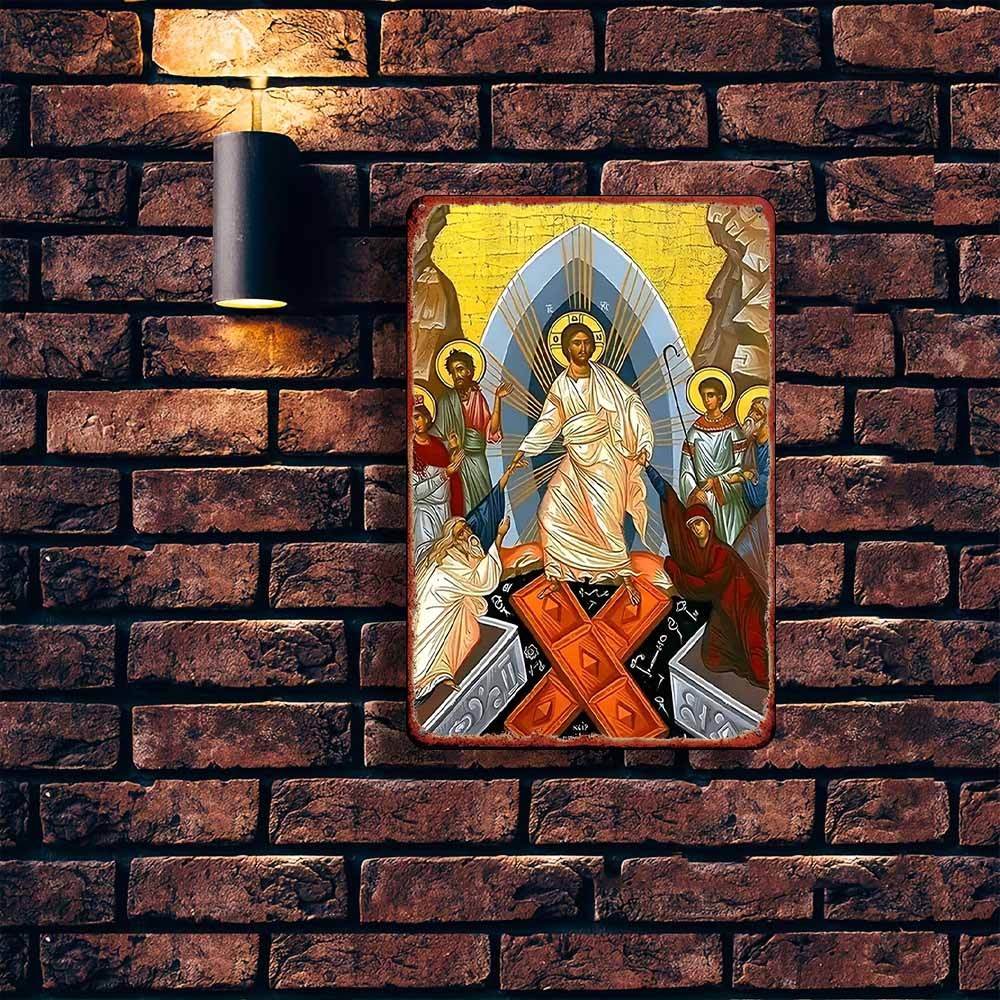 2D Vintage Metal Sign Easter A - đánh giá và giá Home Decor Outside