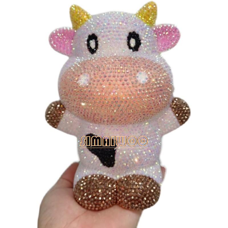 DIY Rhinestone Art Cow Doll To - đánh giá và giá Home Decor Exhibition