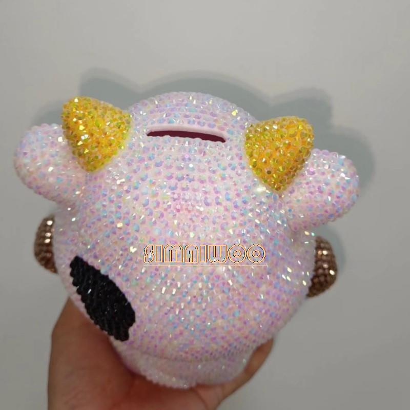 DIY Rhinestone Art Cow Doll To - đánh giá và giá Home Decor Exhibition