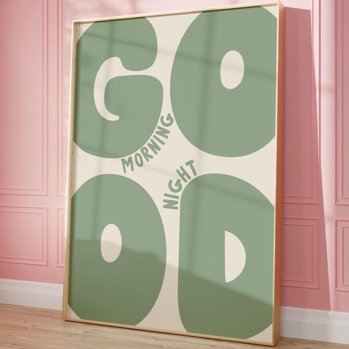 Modern Green Good Morning Good - đánh giá và giá Home Decor Quotes