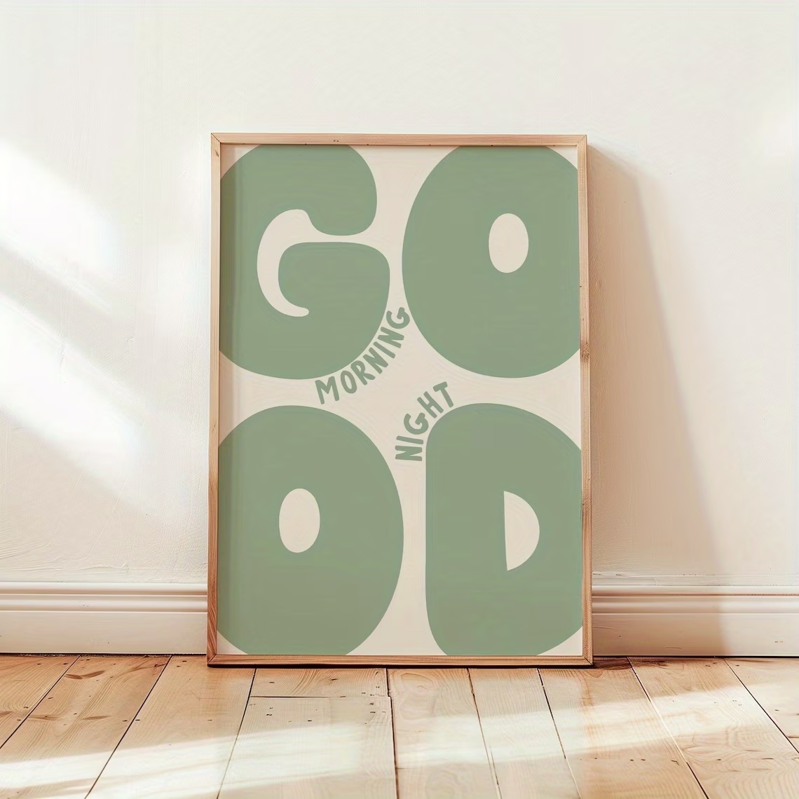 Modern Green Good Morning Good - đánh giá và giá Home Decor Quotes