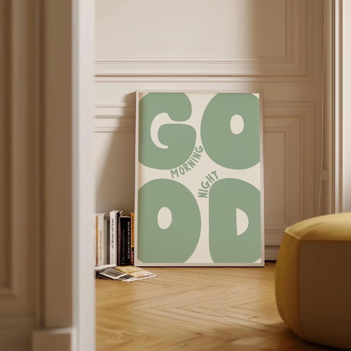 Modern Green Good Morning Good - đánh giá và giá Home Decor Quotes