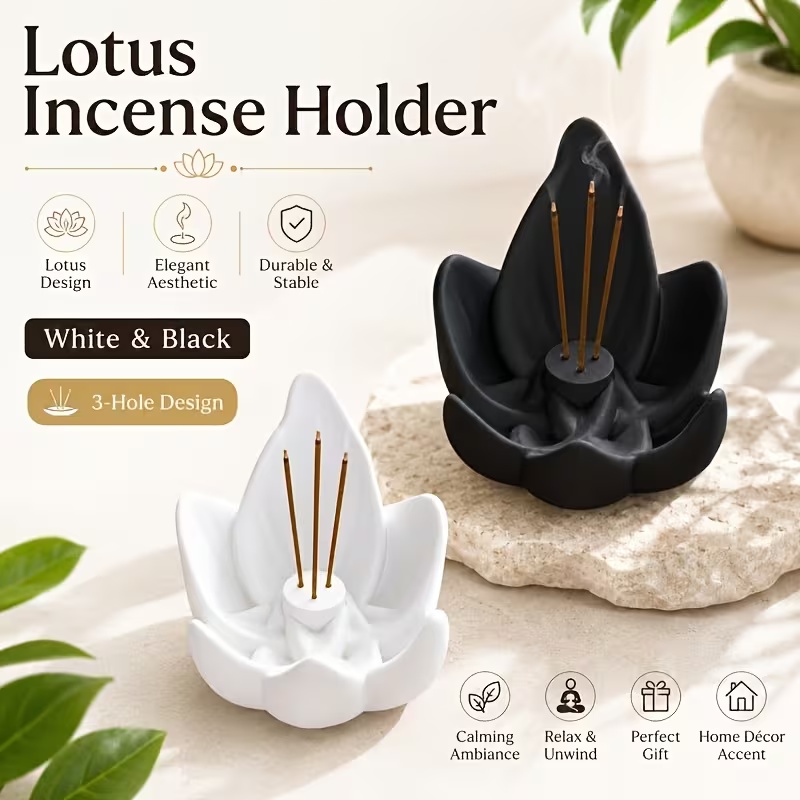 Zen Chinese Style Lotus Incens - đánh giá và giá Incense Stick Holder