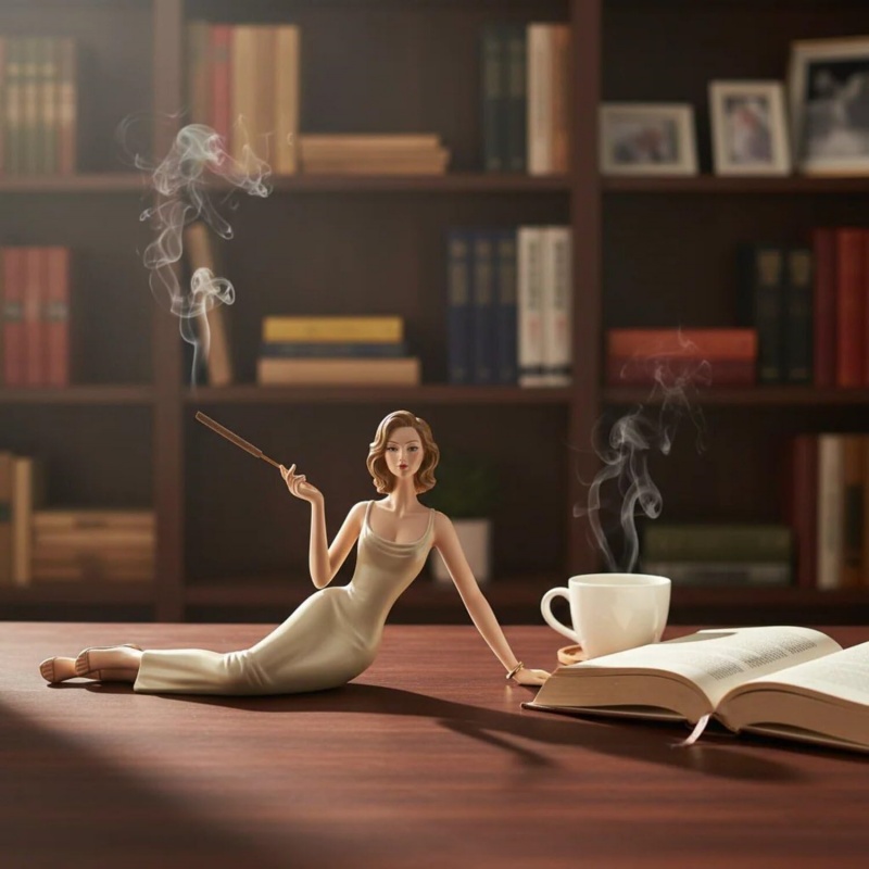 Elegant Lady Figurine Incense  - đánh giá và giá Incense Stick Holder