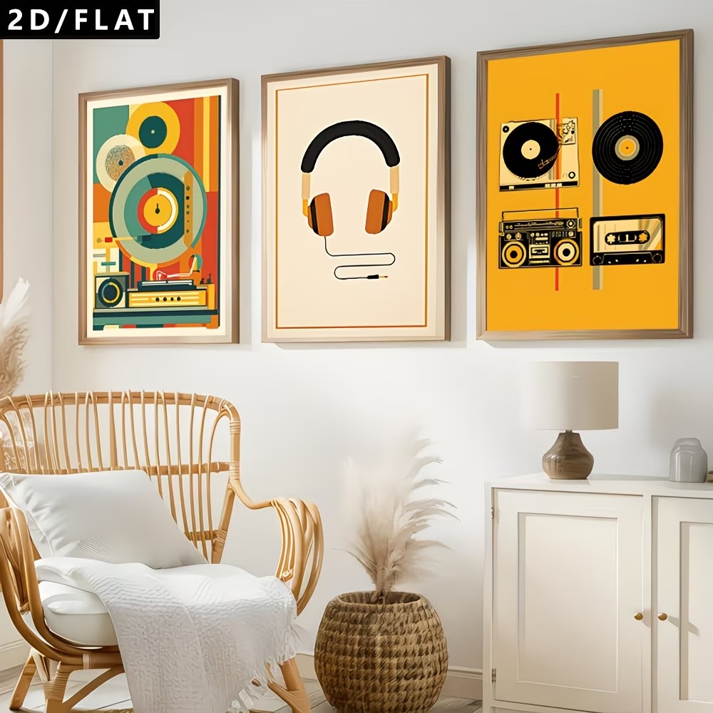 3pcs Retro Vinyl Records, Cass - đánh giá và giá Home Decor Retro
