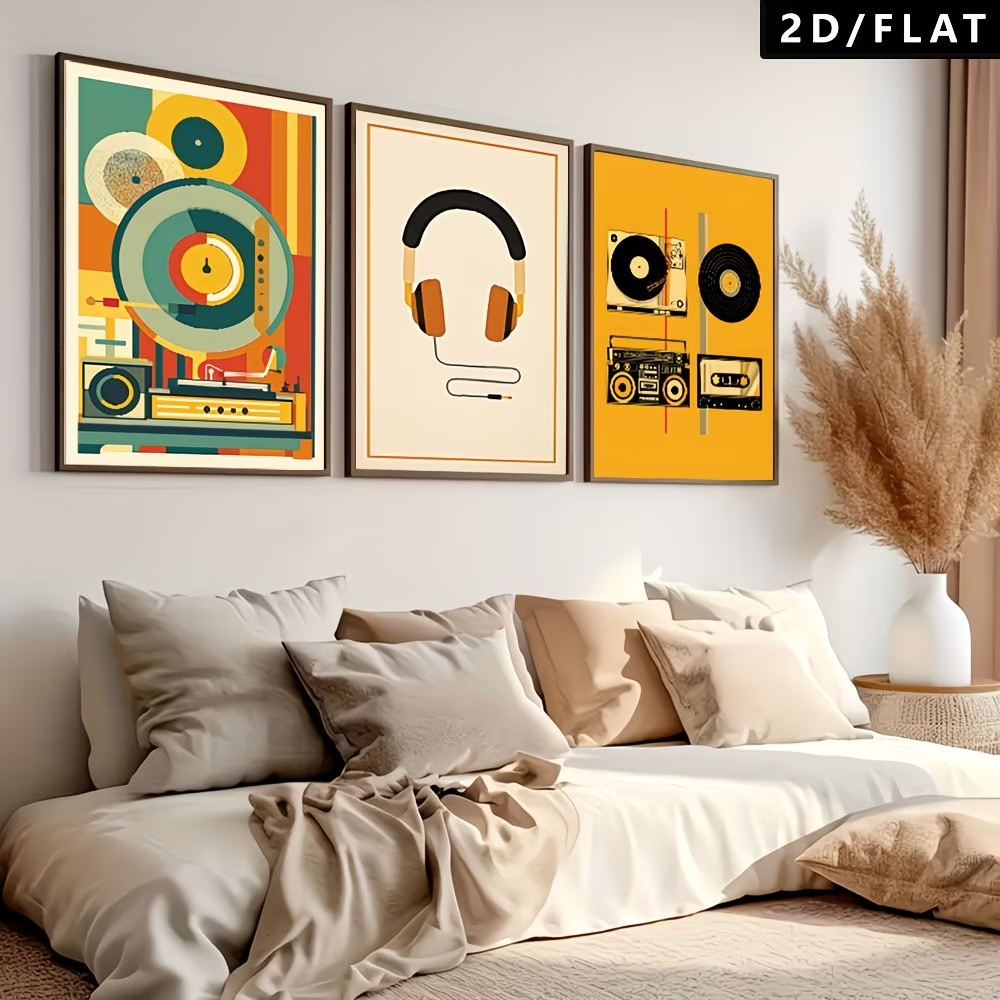 3pcs Retro Vinyl Records, Cass - đánh giá và giá Home Decor Retro