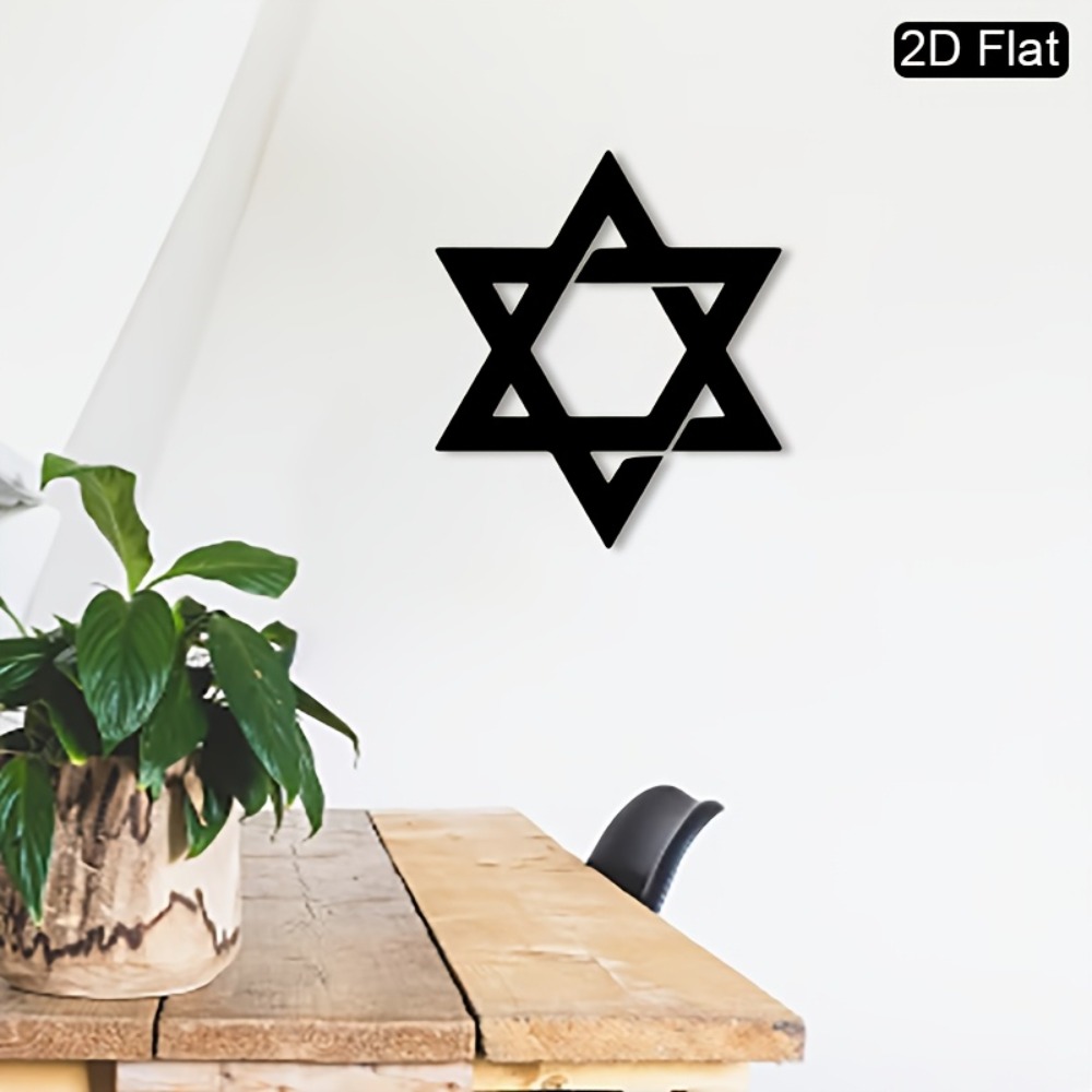 CIFBUY Iron Wall Art Star of D - đánh giá và giá Home Decor Retro