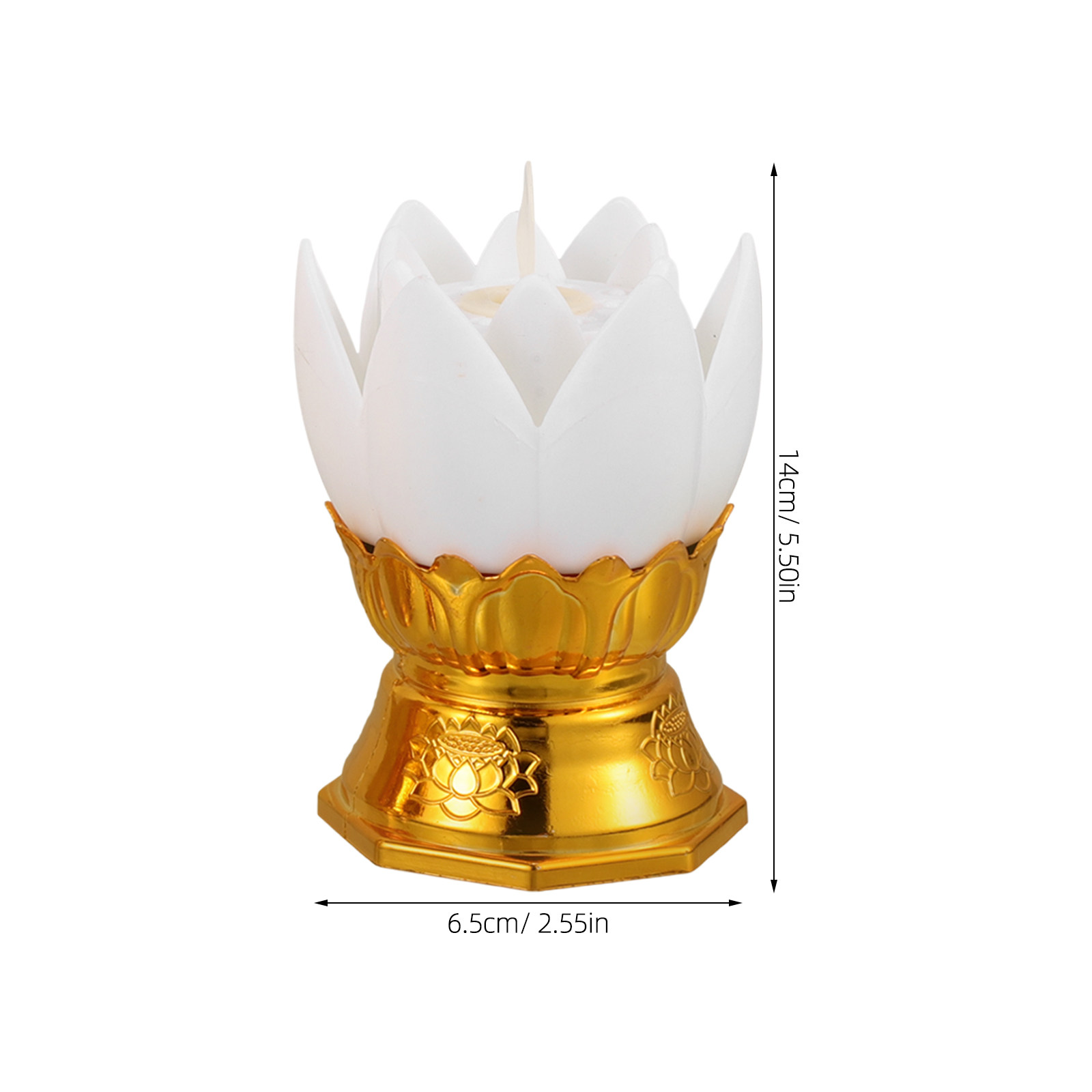 1Set Simulation Lotus Lamp LED - đánh giá và giá Incense Stick Holder