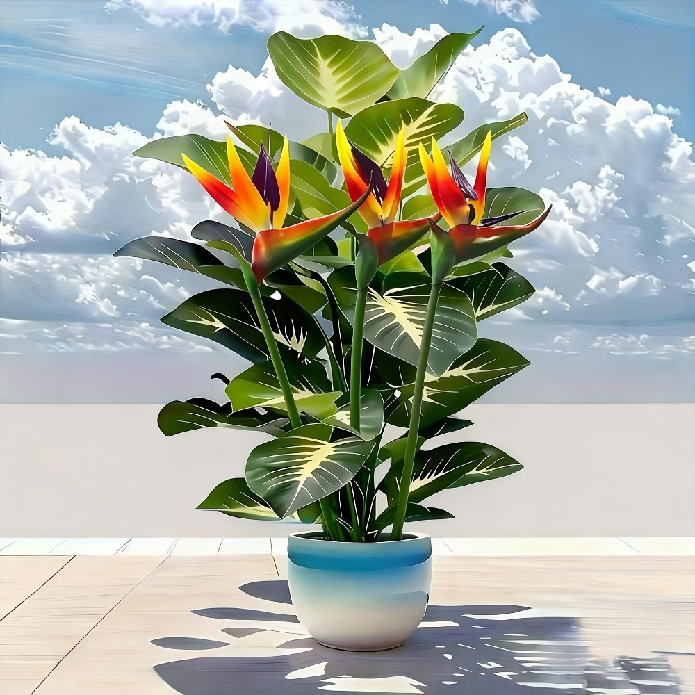 Artificial Bird of Paradise an - đánh giá và giá Home Decor Center