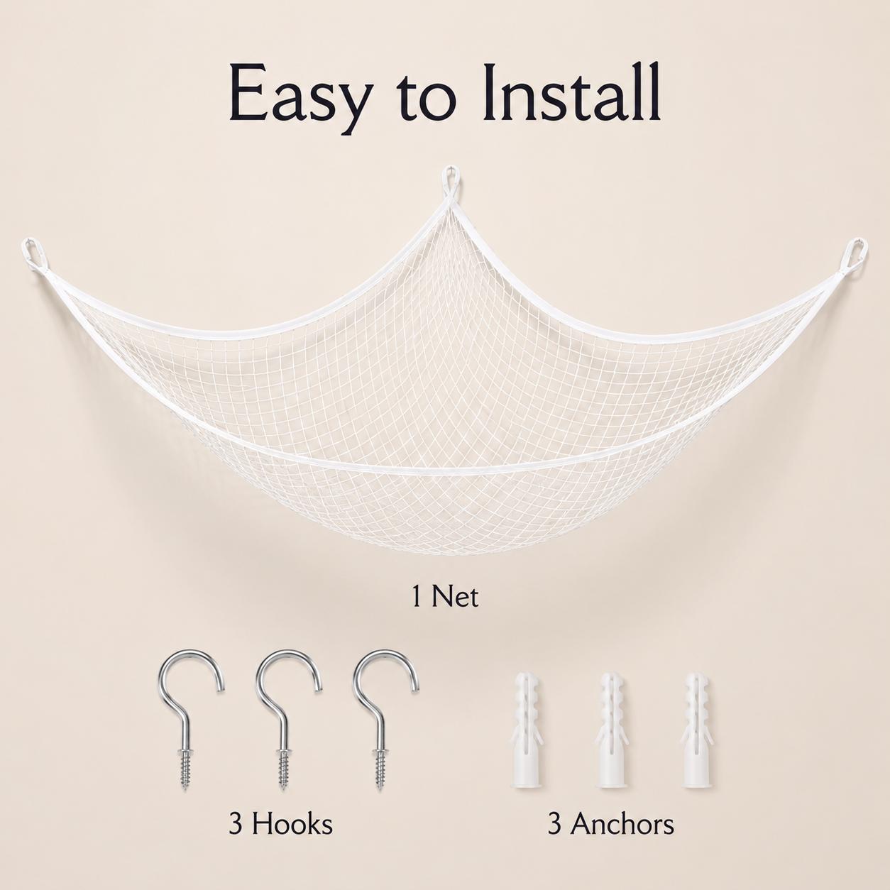 Mesh Toy Storage Hammock Hangi - đánh giá và giá Home Decor Pinterest