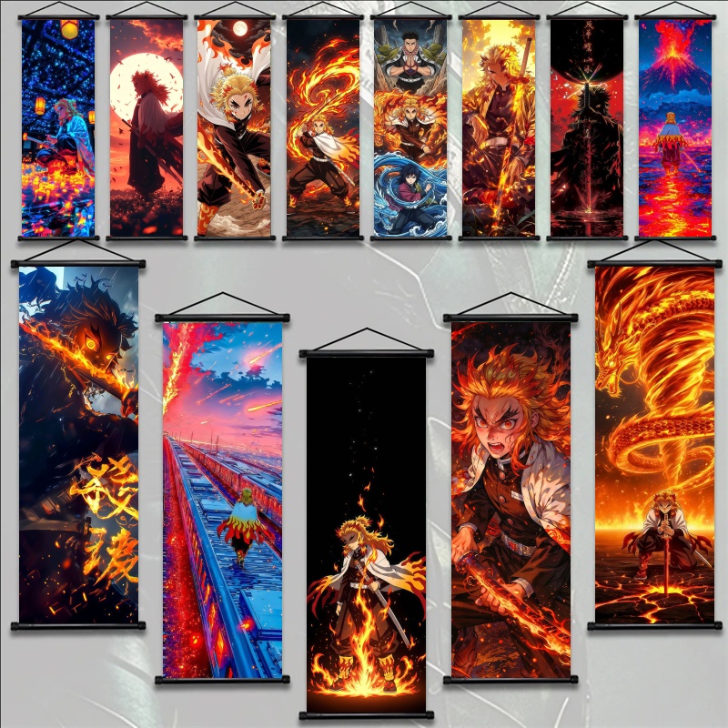 Demon Slayer Kyojuro Rengoku H - đánh giá và giá Home Decor Pinterest