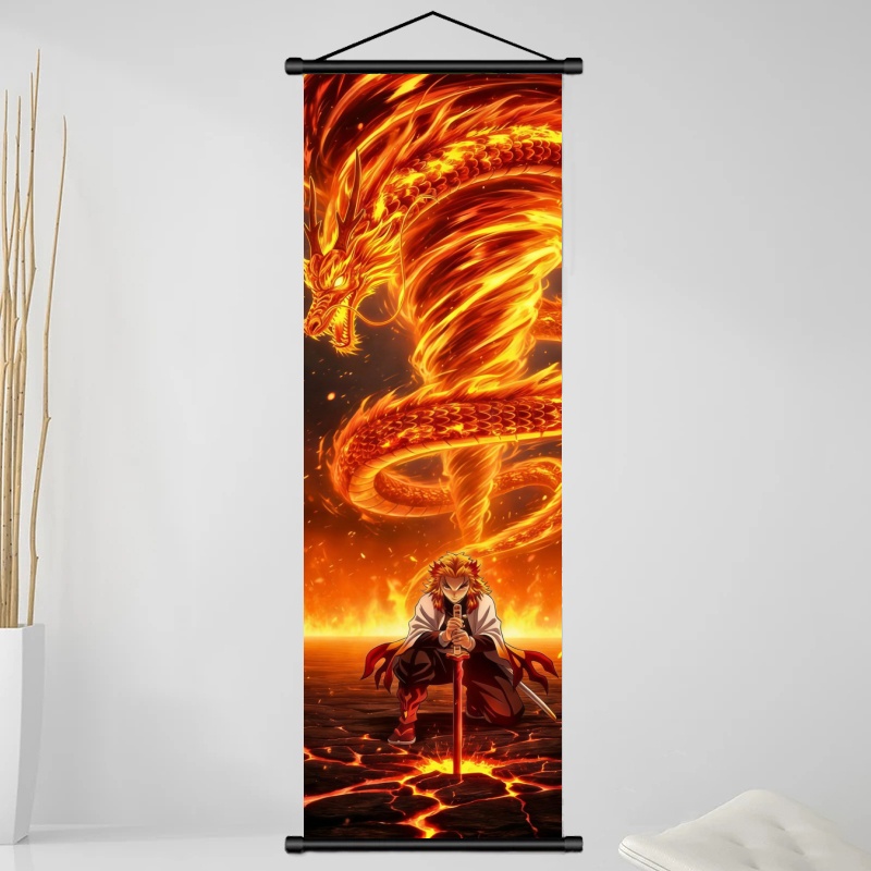 Demon Slayer Kyojuro Rengoku H - đánh giá và giá Home Decor Pinterest