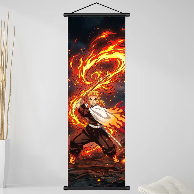 Demon Slayer Kyojuro Rengoku H - đánh giá và giá Home Decor Pinterest