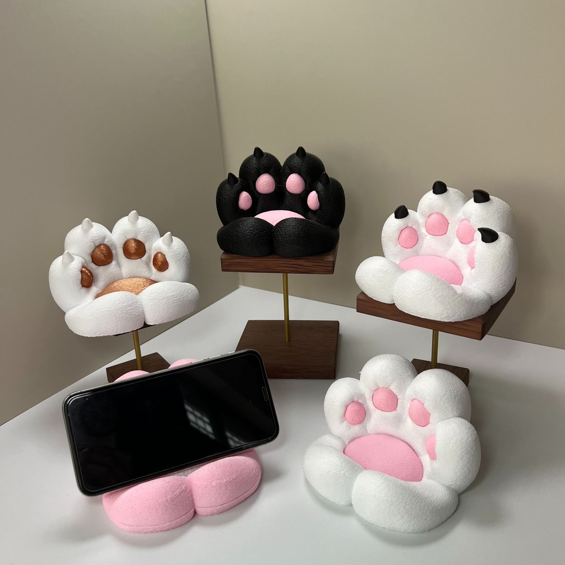 Cute cat paw shaped desk ornam - đánh giá và giá Home Decor Accessories