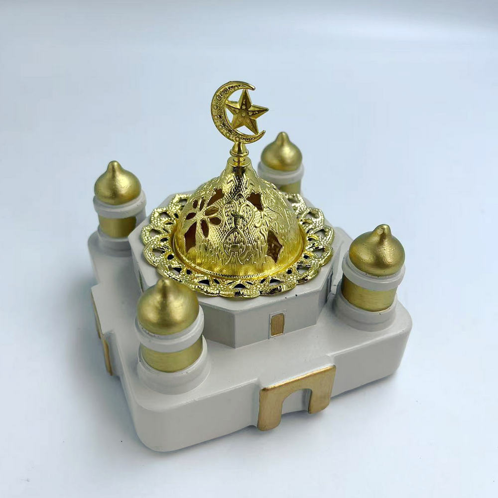 Resin Islamic Mosque - Incense - đánh giá và giá Incense Stick Holder