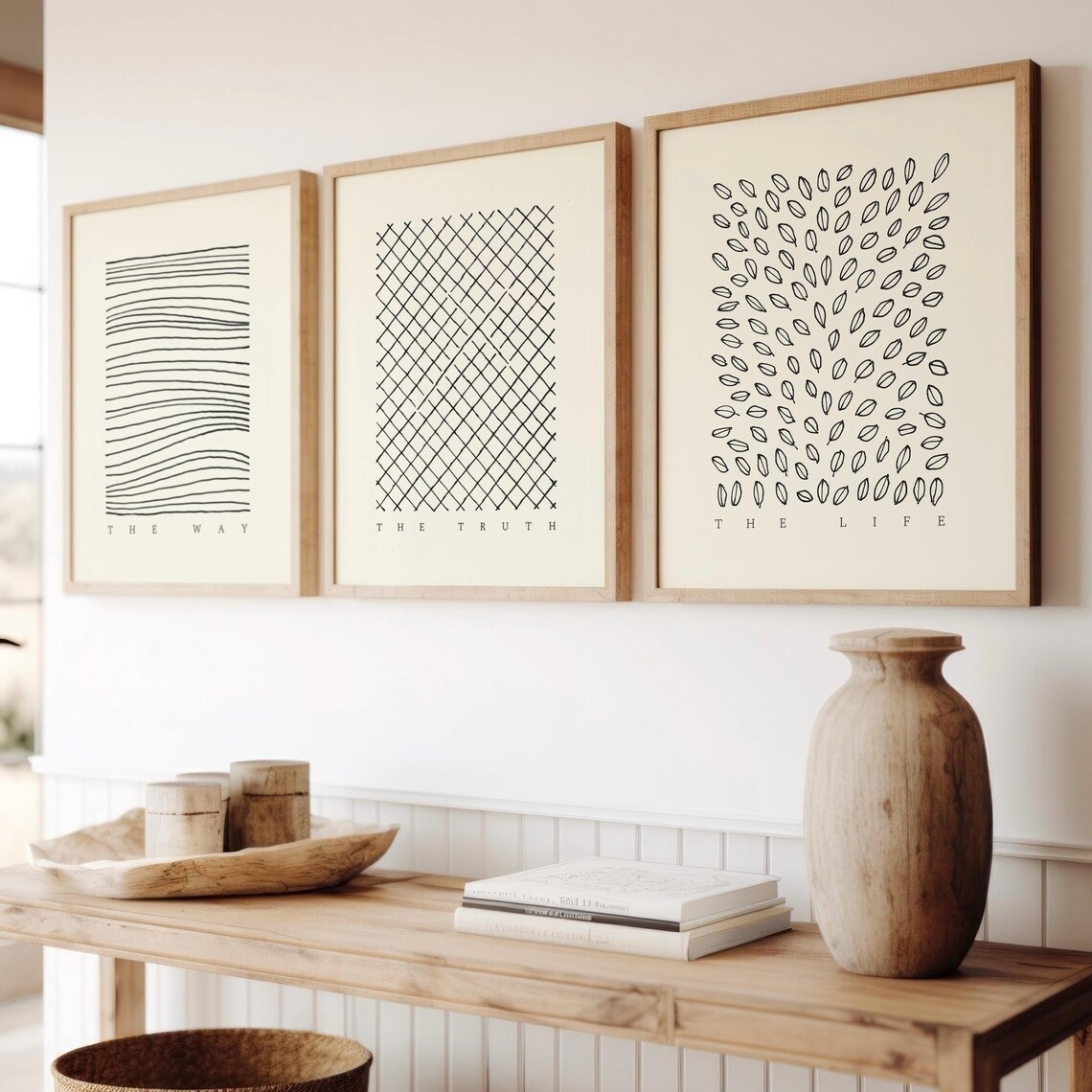 3pcsModern Christian The Way T - đánh giá và giá Home Decor Quotes