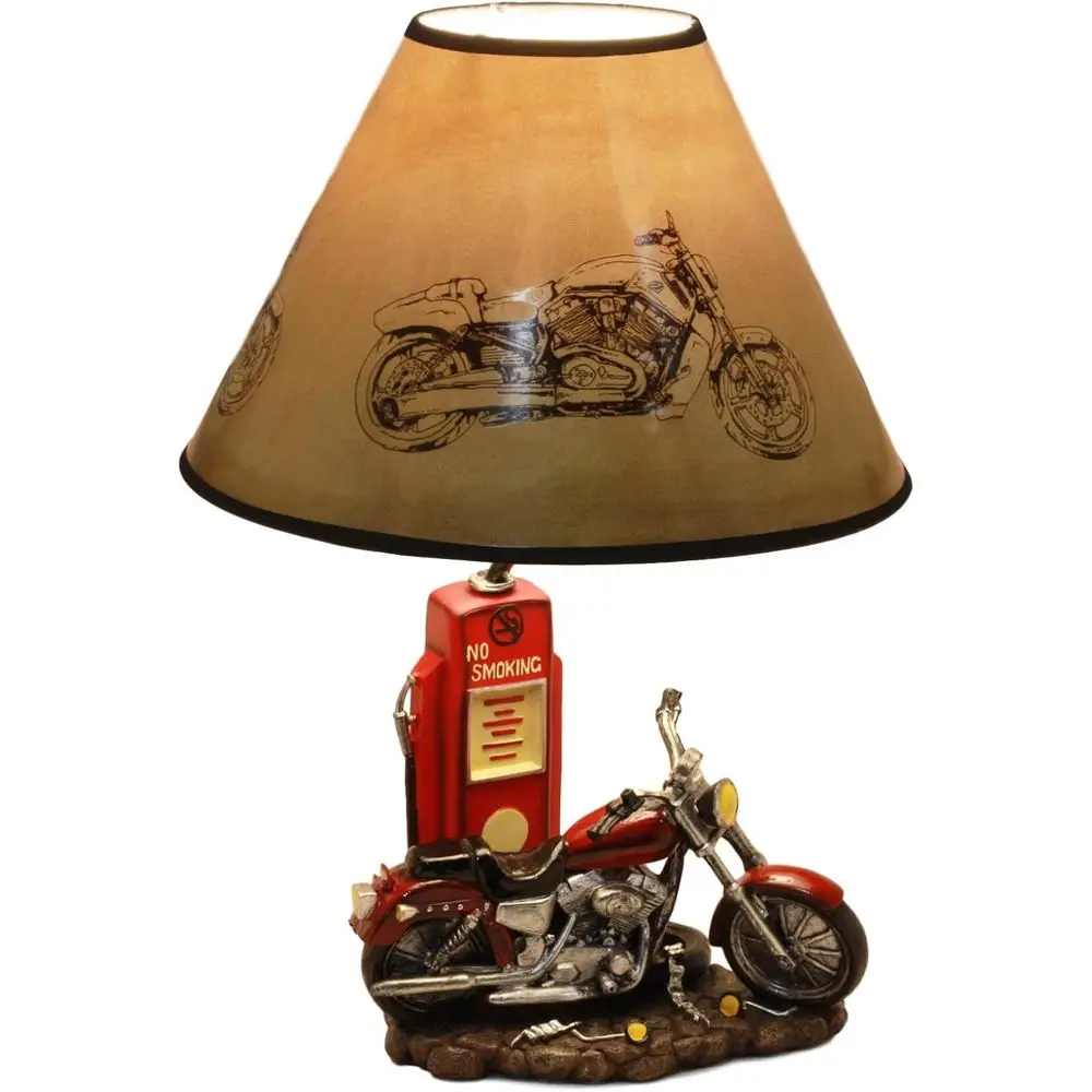 Vintage Retro Red Motorcycle G - đánh giá và giá Home Decor Retro