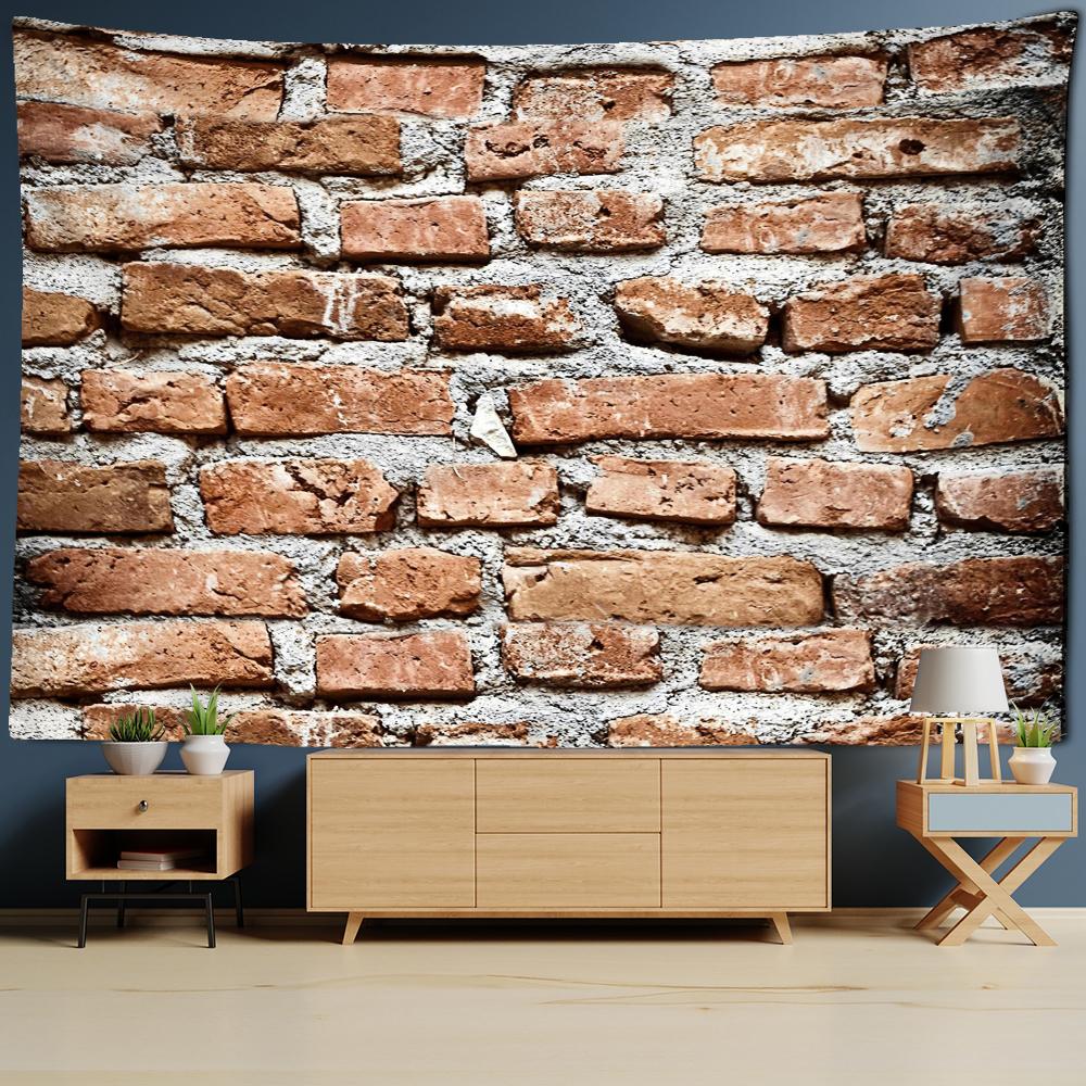 Vintage Brick and Stone Patter - đánh giá và giá Home Decor Hippie