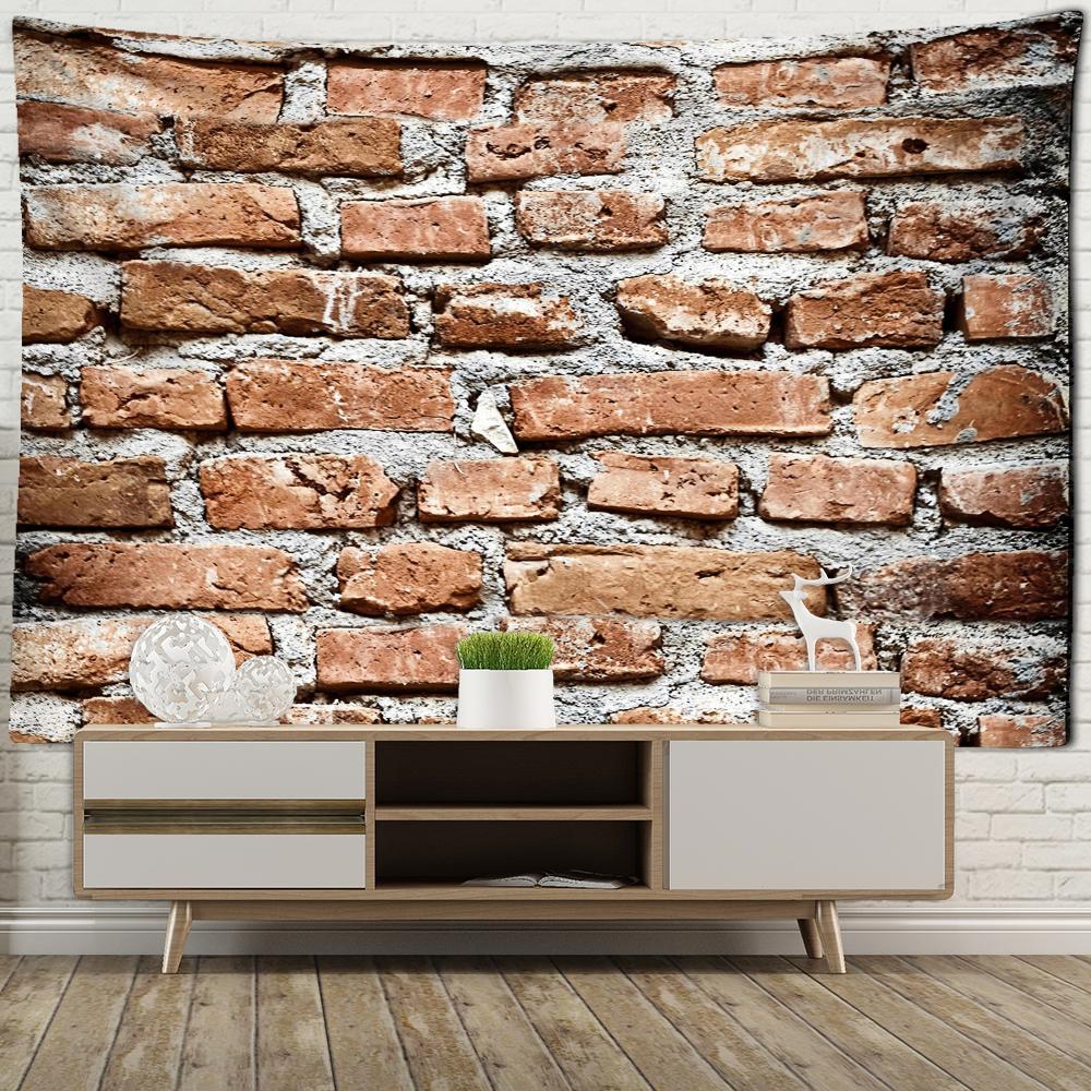 Vintage Brick and Stone Patter - đánh giá và giá Home Decor Hippie